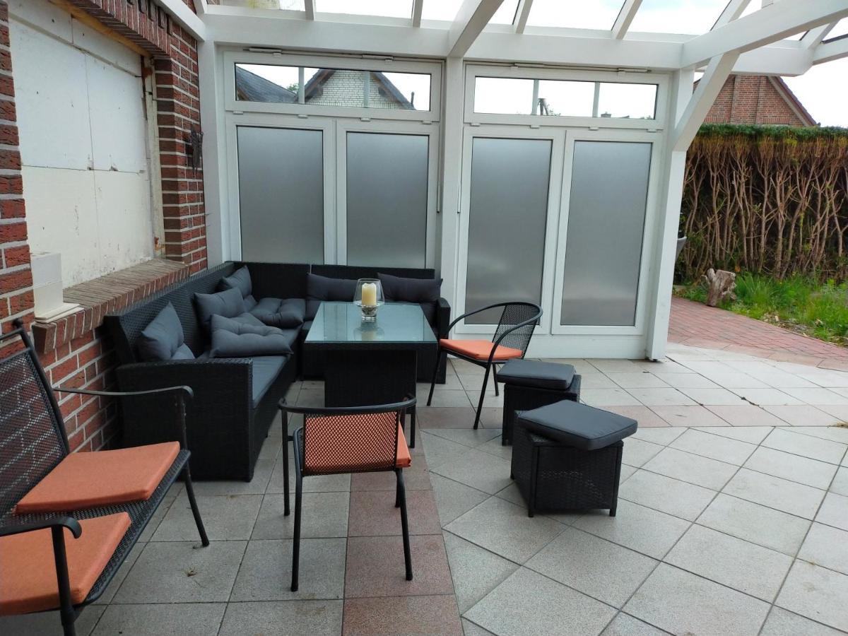 Exklusive Fewo Papenburg Mit Terrasse & Beheiztem Wintergarten Esterno foto